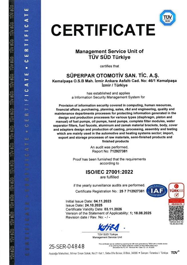 ISO/IEC 27001 : 2013